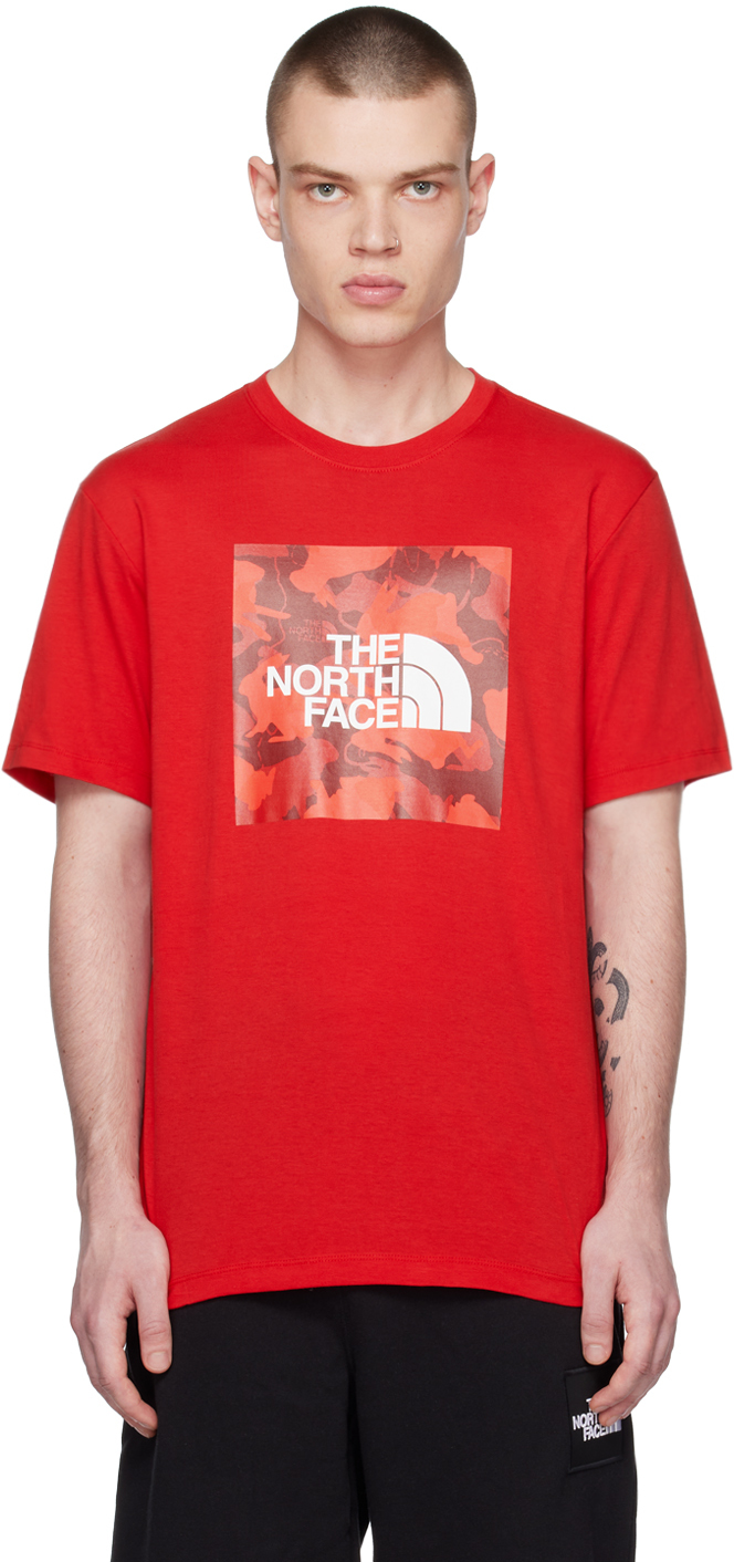 THE NORTH FACE RED LUNAR NEW YEAR T-SHIRT