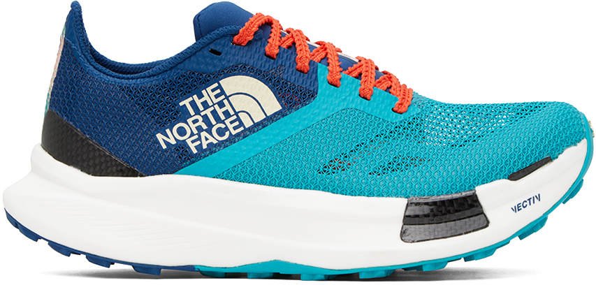 The North Face: Blue Summit Series VECTIV Pro Sneakers | SSENSE