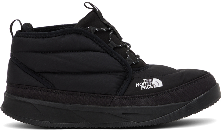 The North Face Nse Chukka Boots In Kx7 Tnf Black/tnf Bl