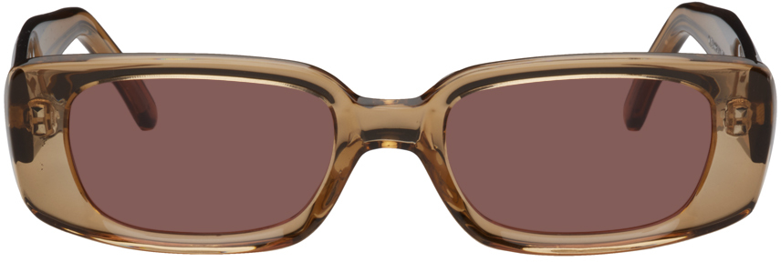 Our Legacy Beige Samhain Sunglasses In Brown