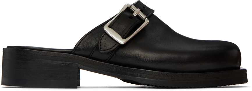 Black Camion Mules by Our Legacy on Sale