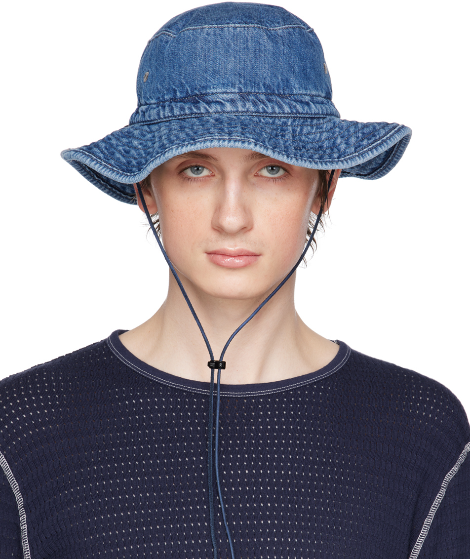 Obsesión Bucket Hat - Vintage Blue – Bodied by Uchis