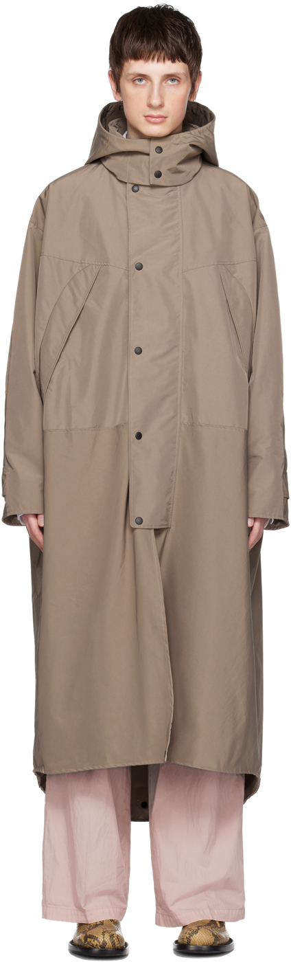 OUR LEGACY TAUPE TOWER PARKA