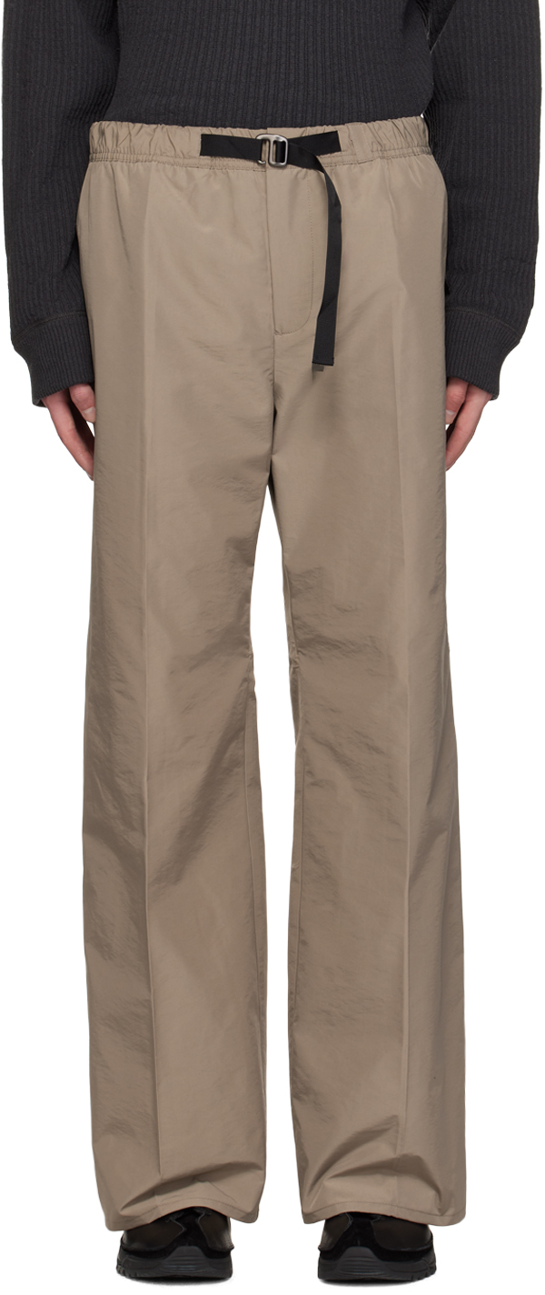 Our Legacy: Taupe Wander Trousers | SSENSE