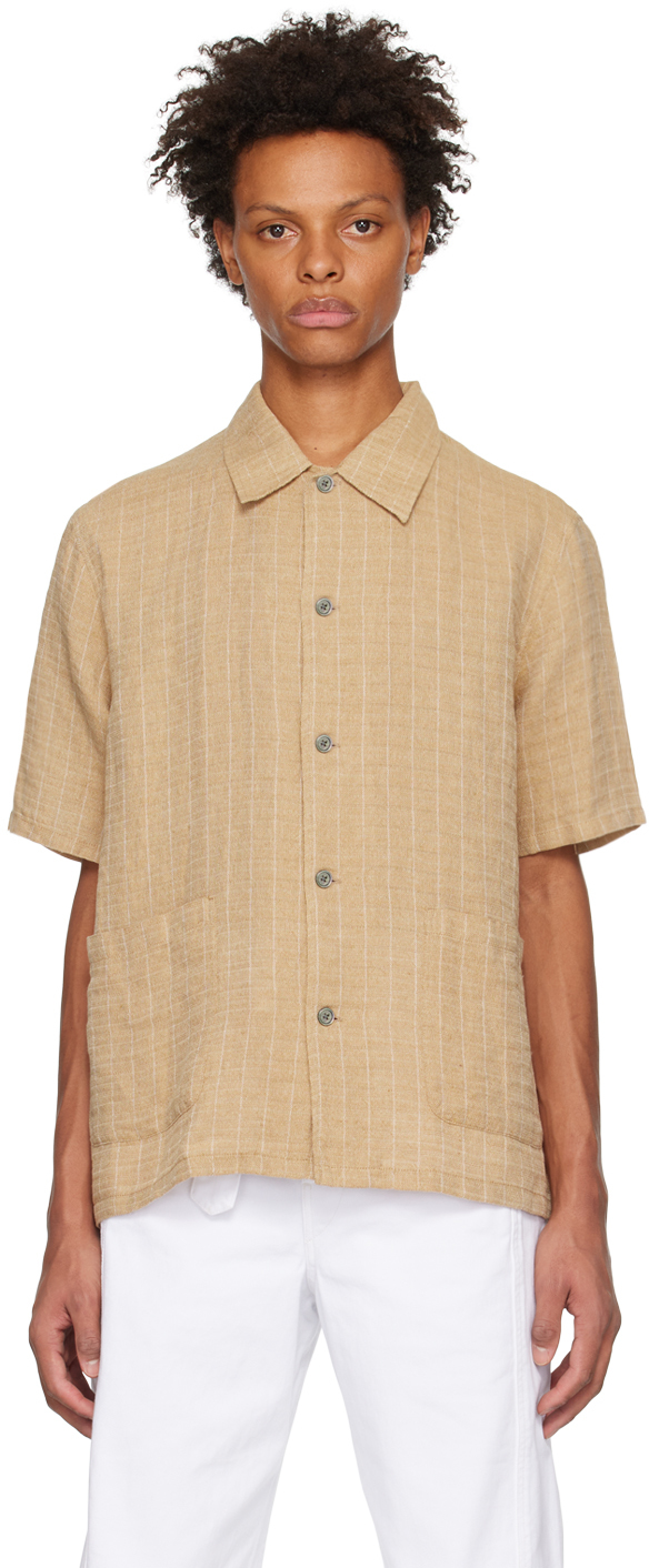 Beige Elder Shirt by Our Legacy on Sale