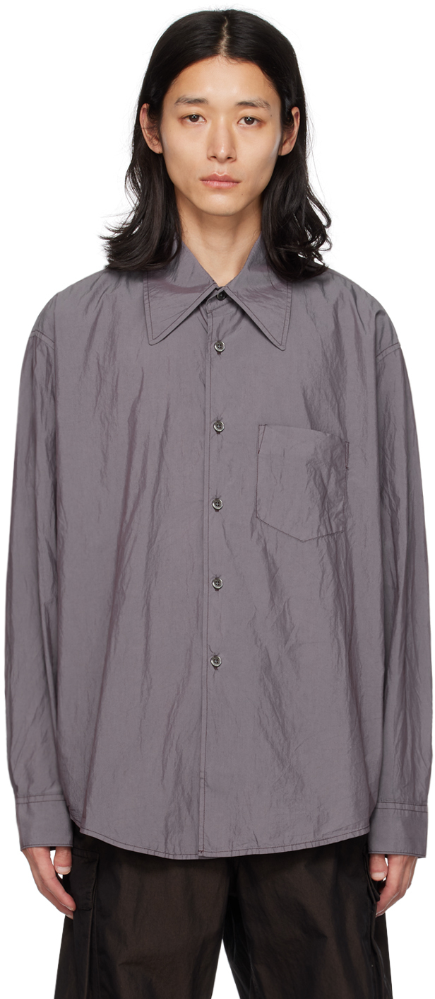 Our Legacy Coco 70s Shirt In Purple | ModeSens