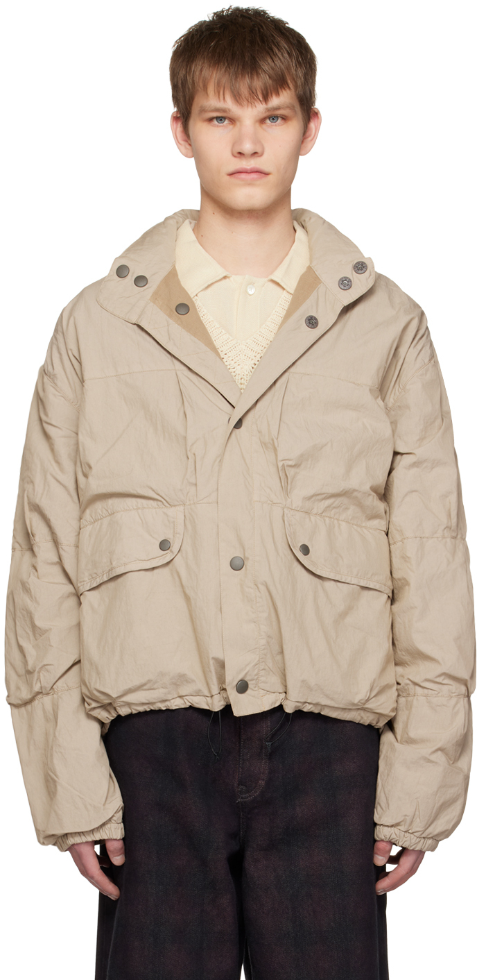 Our Legacy Beige Exhale Puffa Jacket | Smart Closet