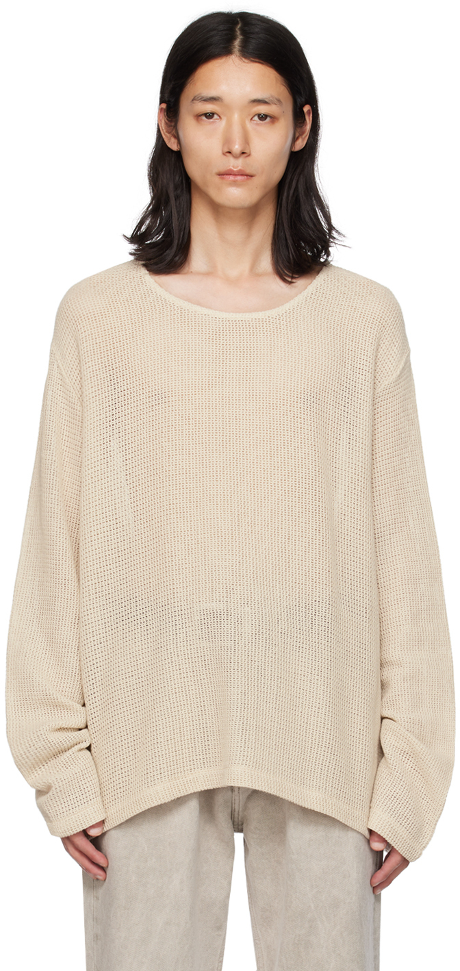 OUR LEGACY アワーレガシーDOUBLE LOCK KNIT SAND-