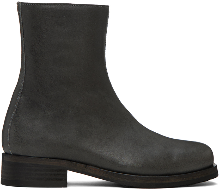 Our Legacy: Gray Camion Boots | SSENSE