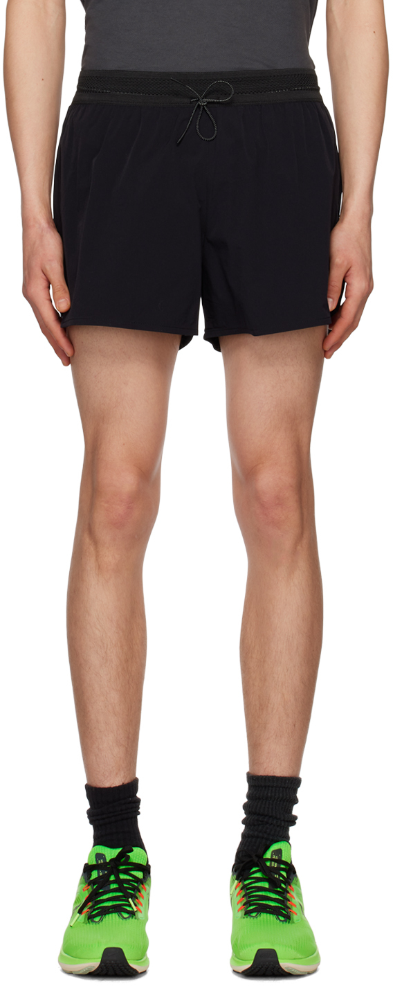 Over Over Black Track Shorts