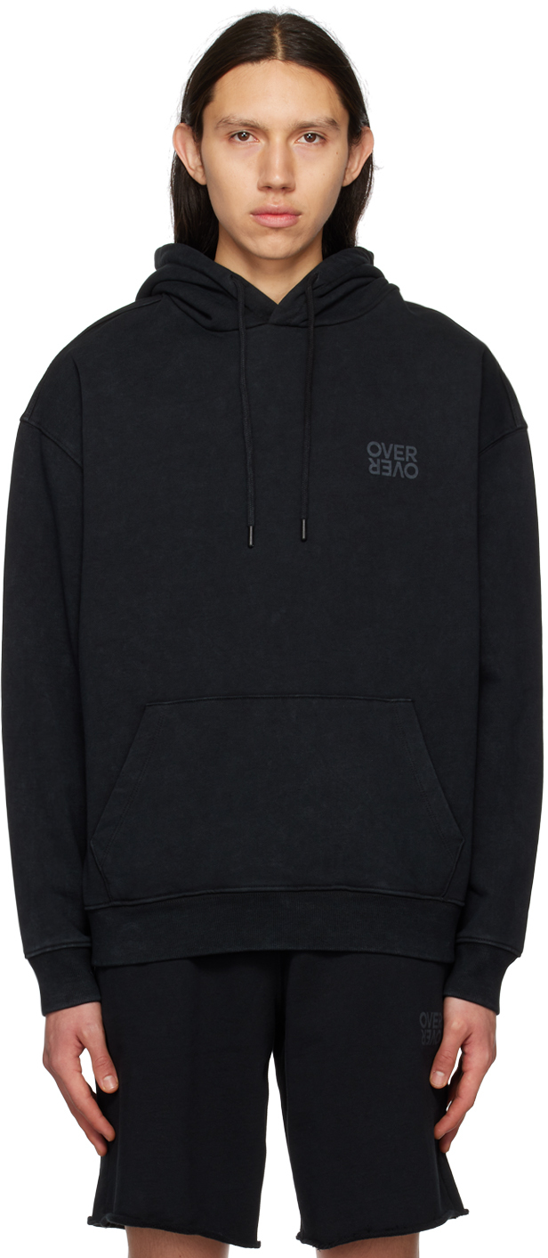 Over Over Black Easy Hoodie