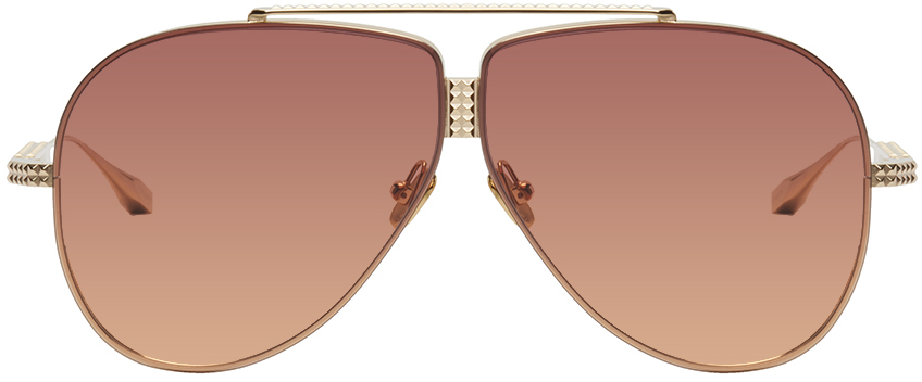 Valentino Garavani Gold XVI Sunglasses