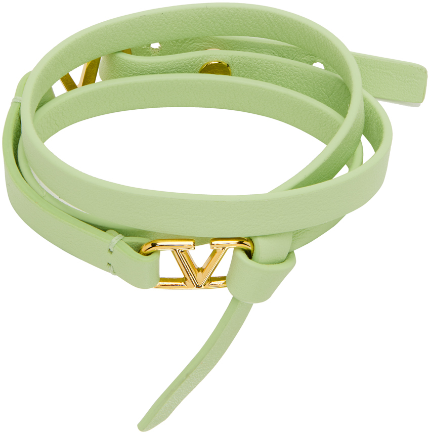 Green Vlogo Bracelet