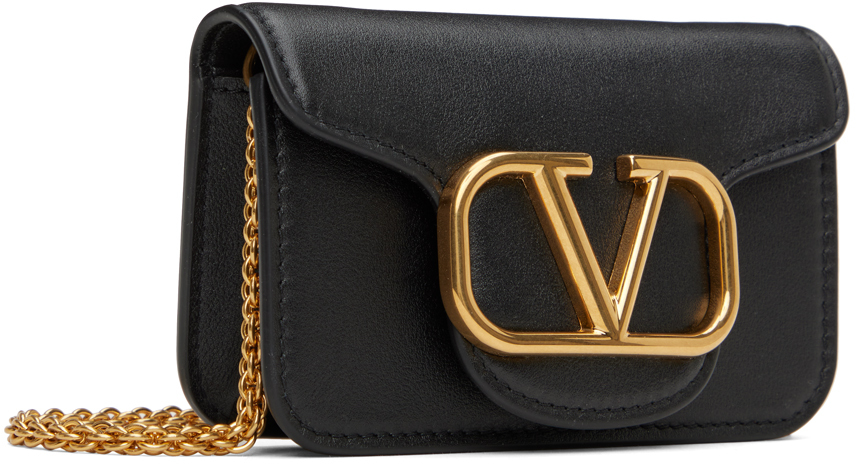 Valentino Vltn Crossbody Wallet on Chain Bag