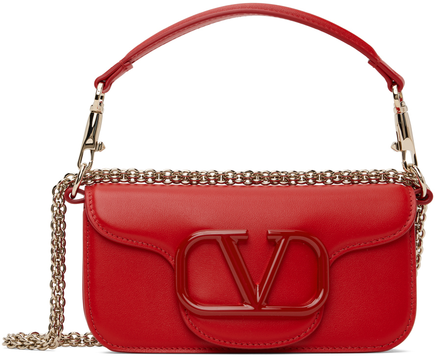 Valentino Garavani Crossbody Bags - V-logo Foldover Shoulder Bag - in Brown - For Ladies
