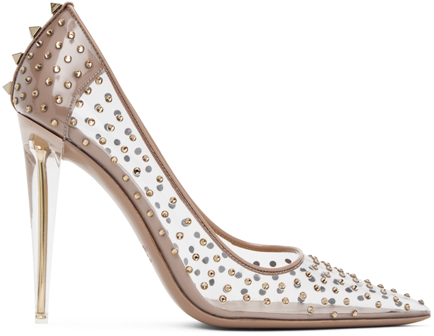 Pink deals rockstud heels