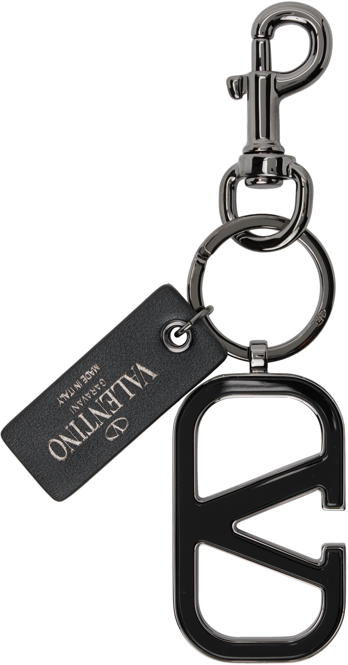 NWT $995 VALENTINO GARAVANI Rockstud Secrets Vanity Bag Charm with Key Ring
