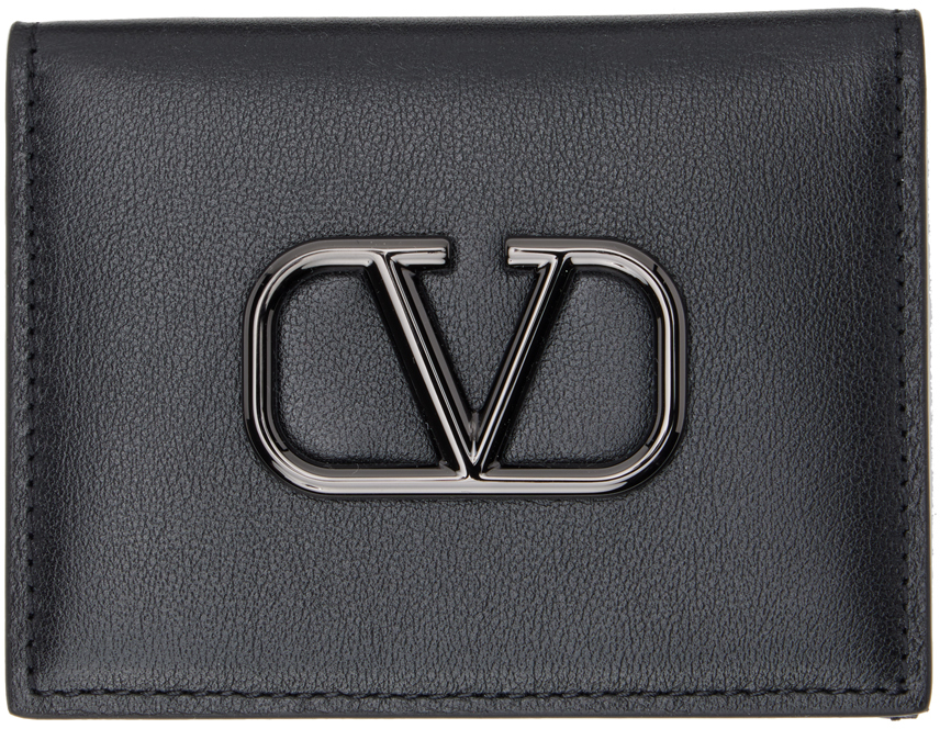 Black VLogo Card Holder