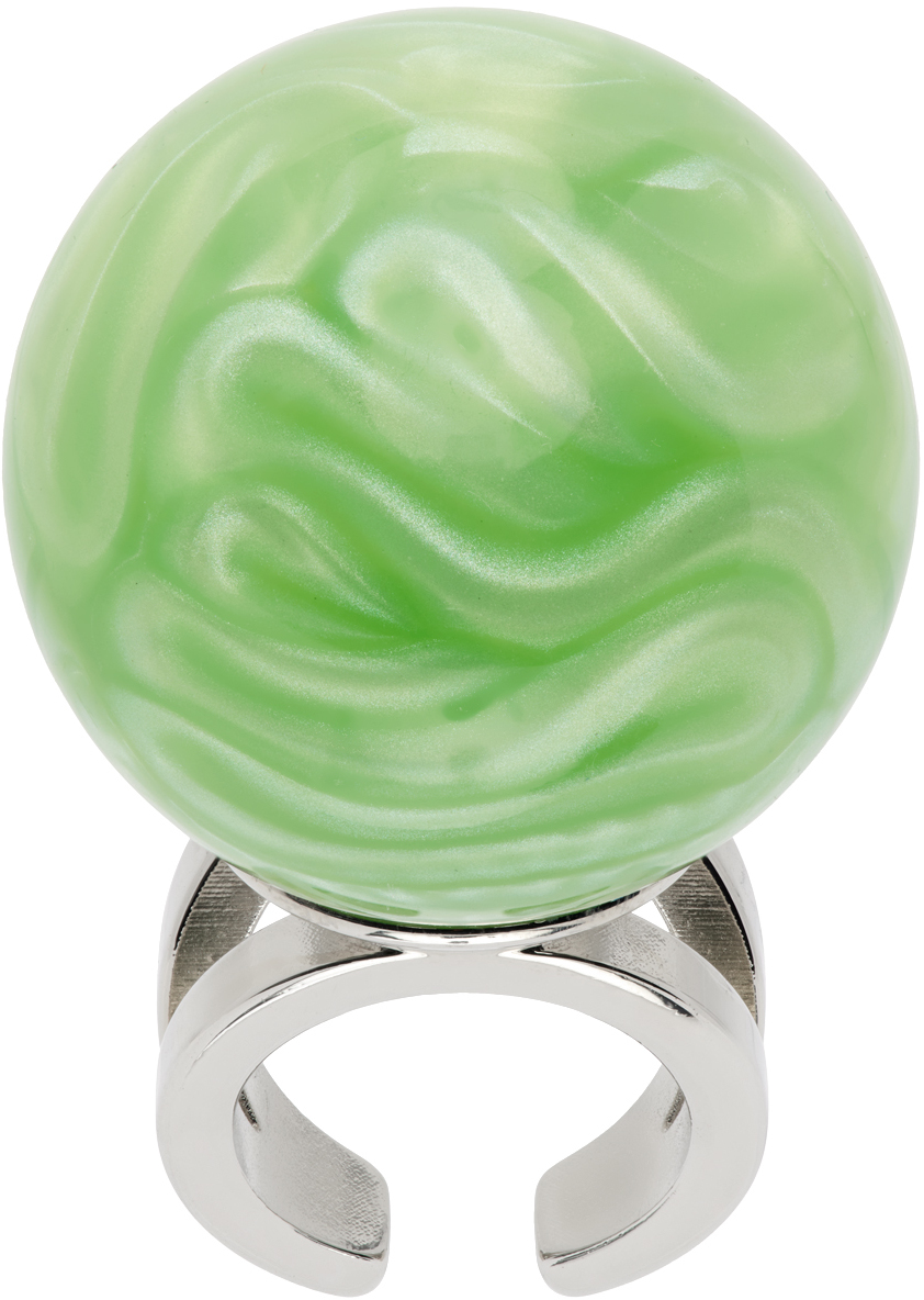 Green La Manso Edition Cyber Medium Ball Ring