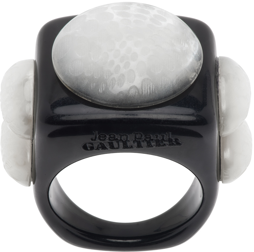 Jean Paul Gaultier Black La Manso Edition I Wear Bikini Ring