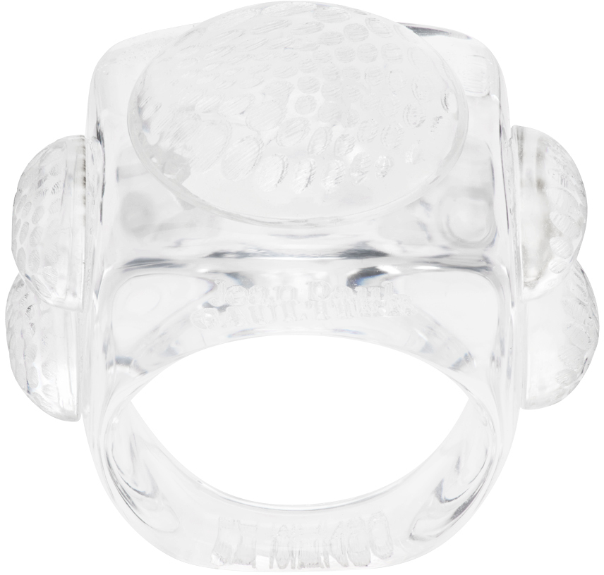 Jean Paul Gaultier Transparent La Manso Edition Ice Cube Ring