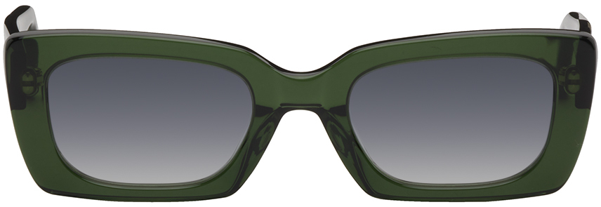 illesteva Green Wilson Sunglasses