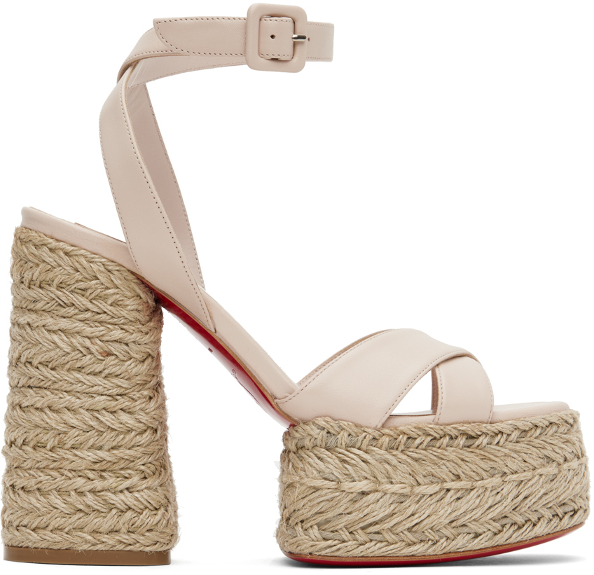 Christian Louboutin Loubigirl Ankle-Strap Red Sole Sandals - ShopStyle