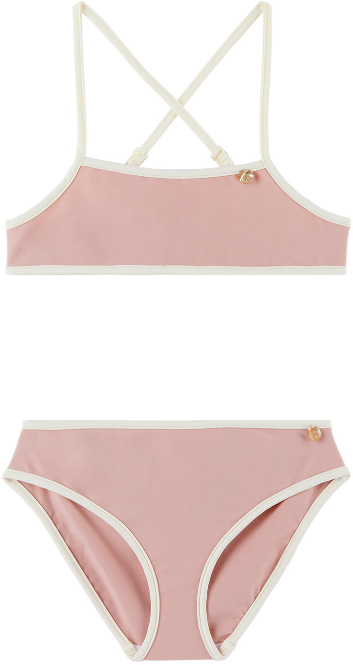 waarschijnlijkheid thermometer Benadrukken Kids Pink Admirative Bikini by Bonpoint on Sale