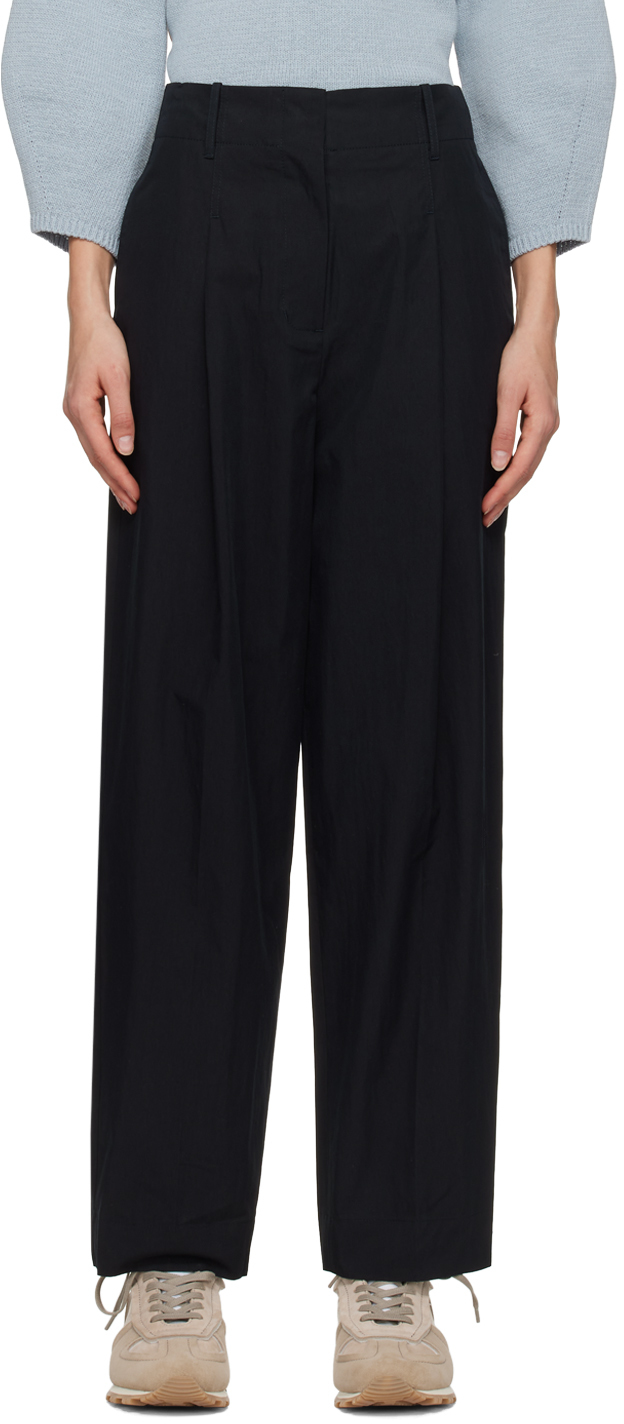 Navy Mailo Trousers