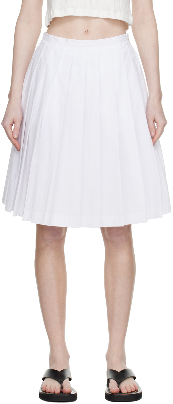 White Tennis Miniskirt