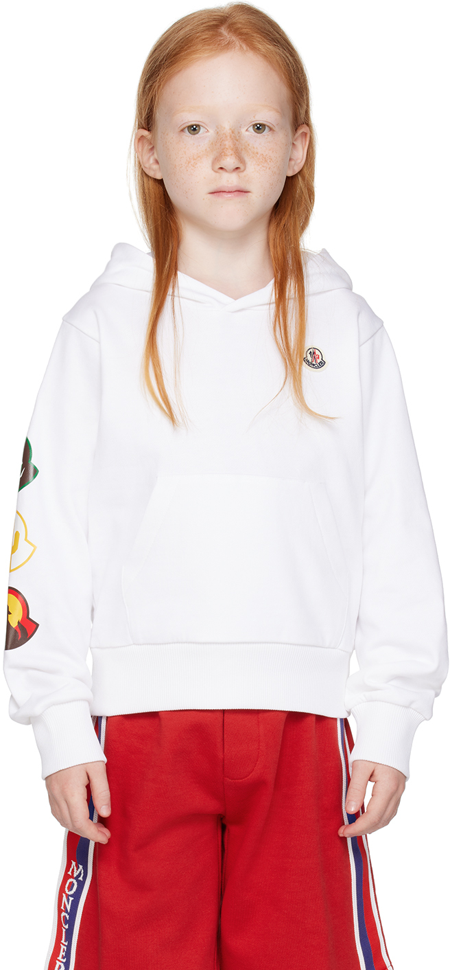 Kids white cheap champion hoodie