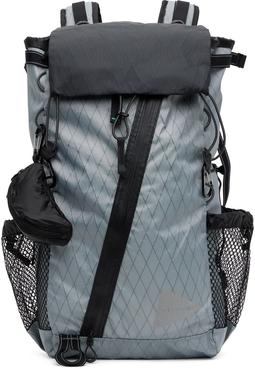 and wander Gray & Black X-Pac 30L Backpack