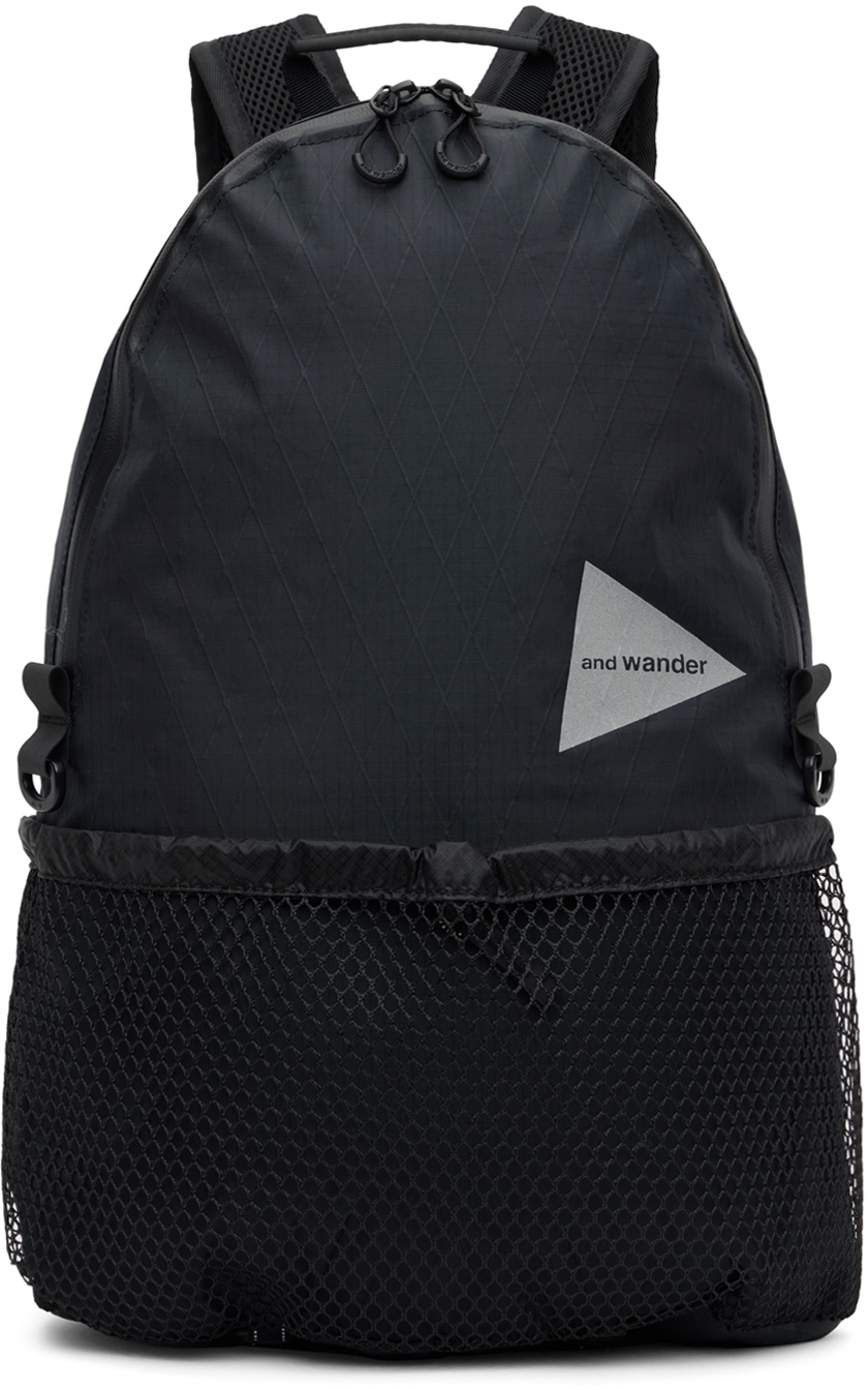 and wander Black 20L X-Pac Backpack