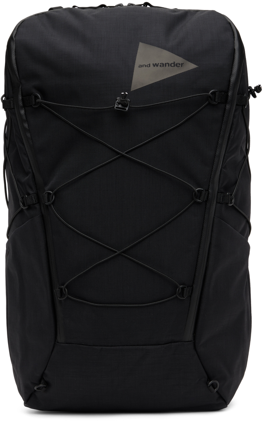 and wander Black 26L Heather Backpack