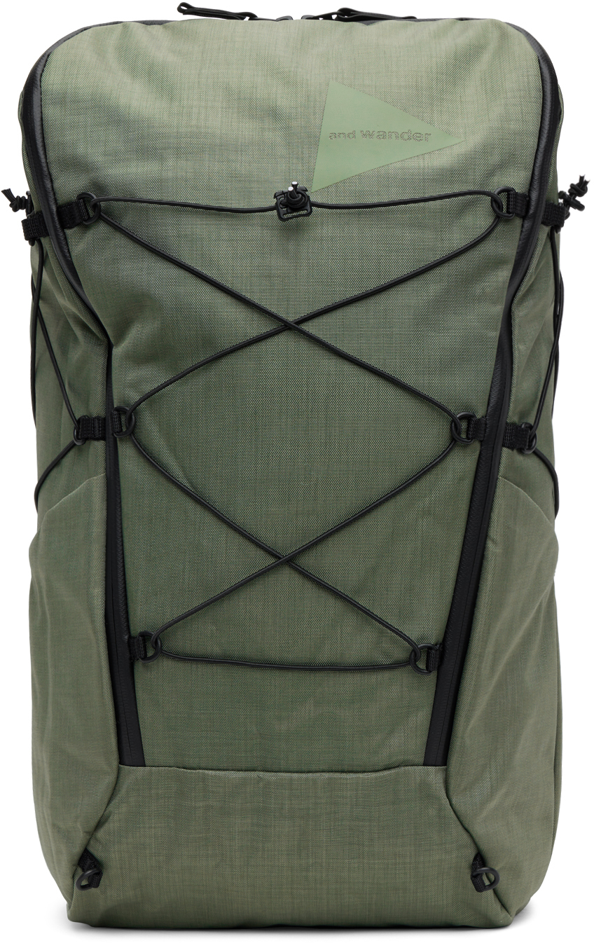 And Wander Green 26l Heather Backpack In 140 Green