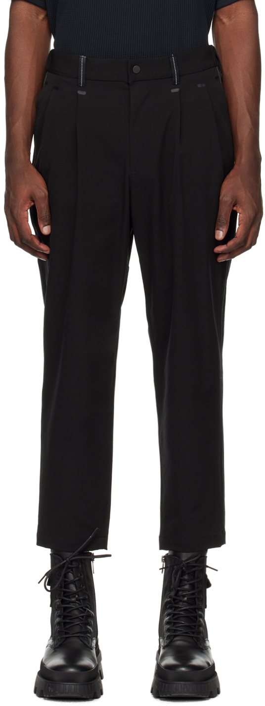 and wander Black Tapered Trousers