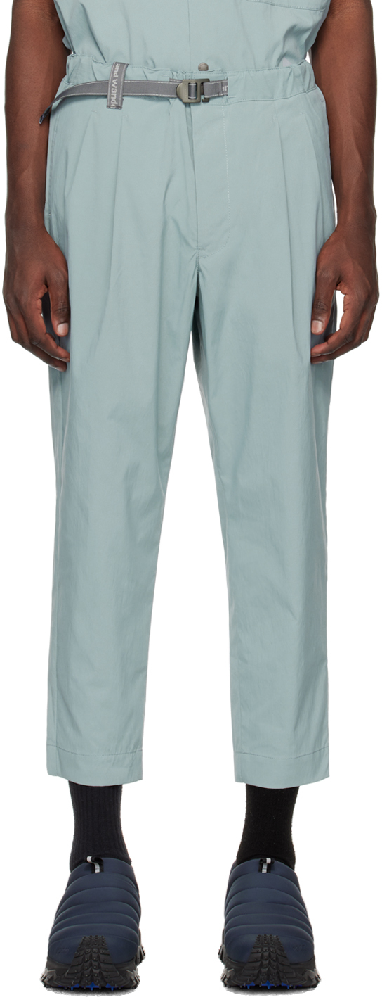 and wander Blue Belted Trousers