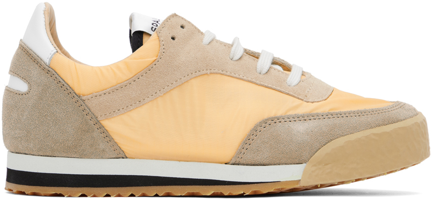 Spalwart Beige Pitch Low Sneakers In Sand