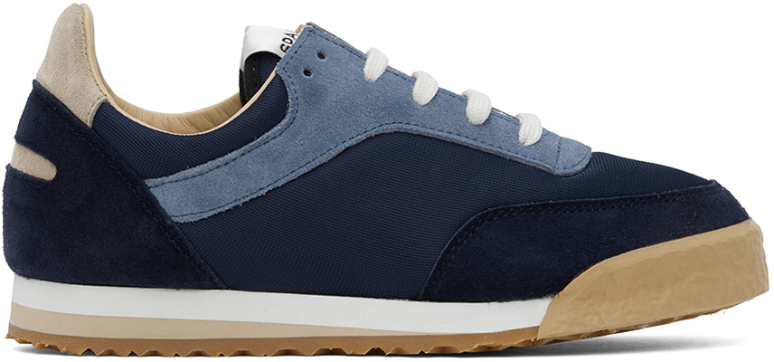 Navy Pitch Sneakers