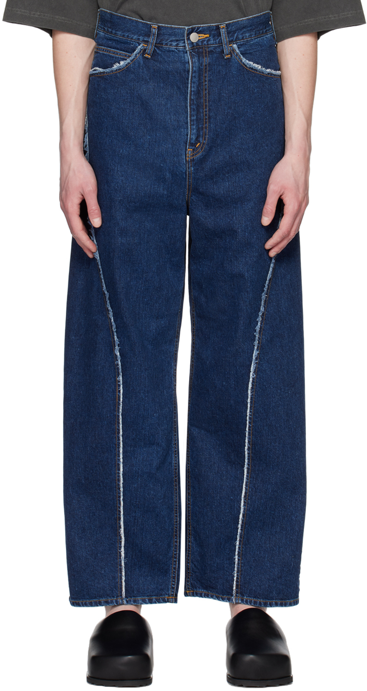 Indigo Loose-Fit Jeans