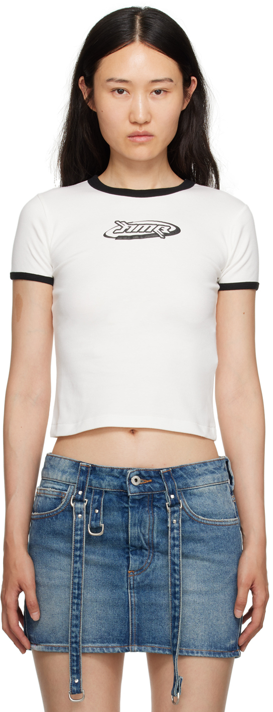 White Fitted T-Shirt