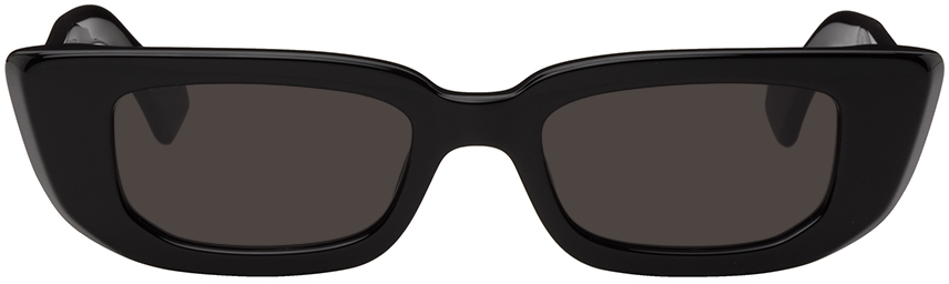Ambush Black Nova Sunglasses In Black Dark Grey