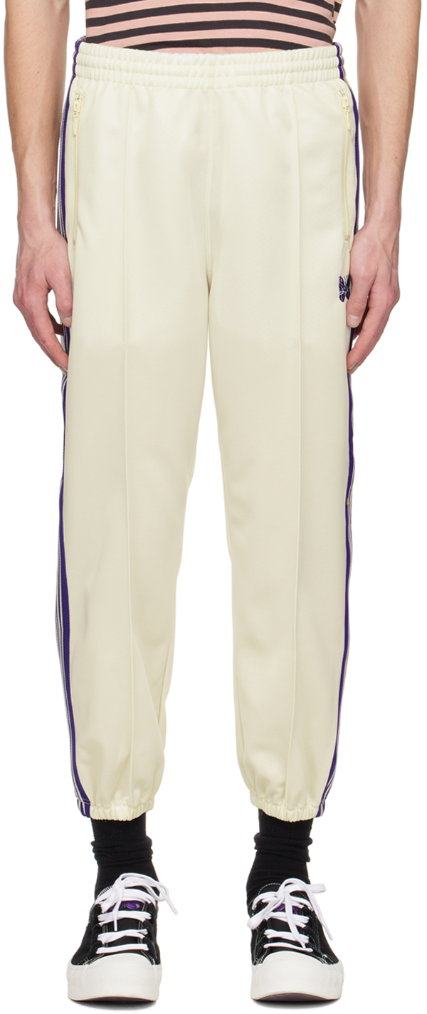 White Narrow Sweatpants