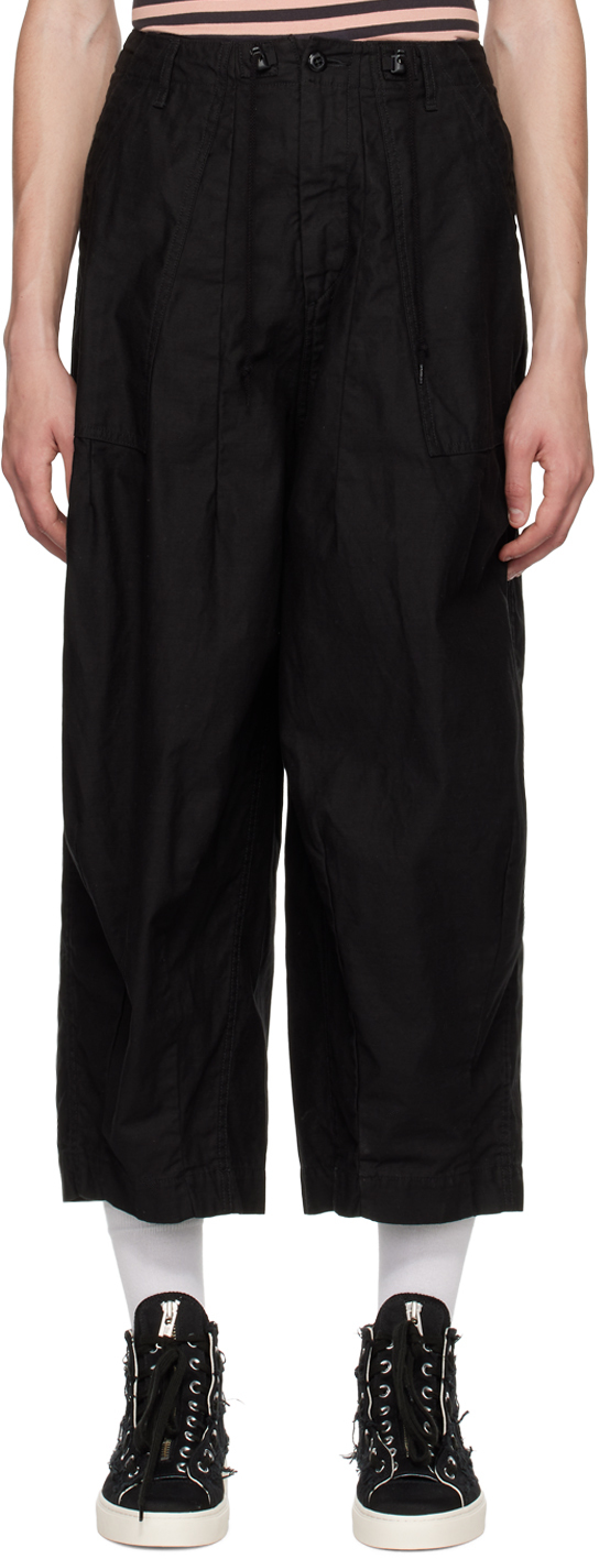 Black H. D. Trousers