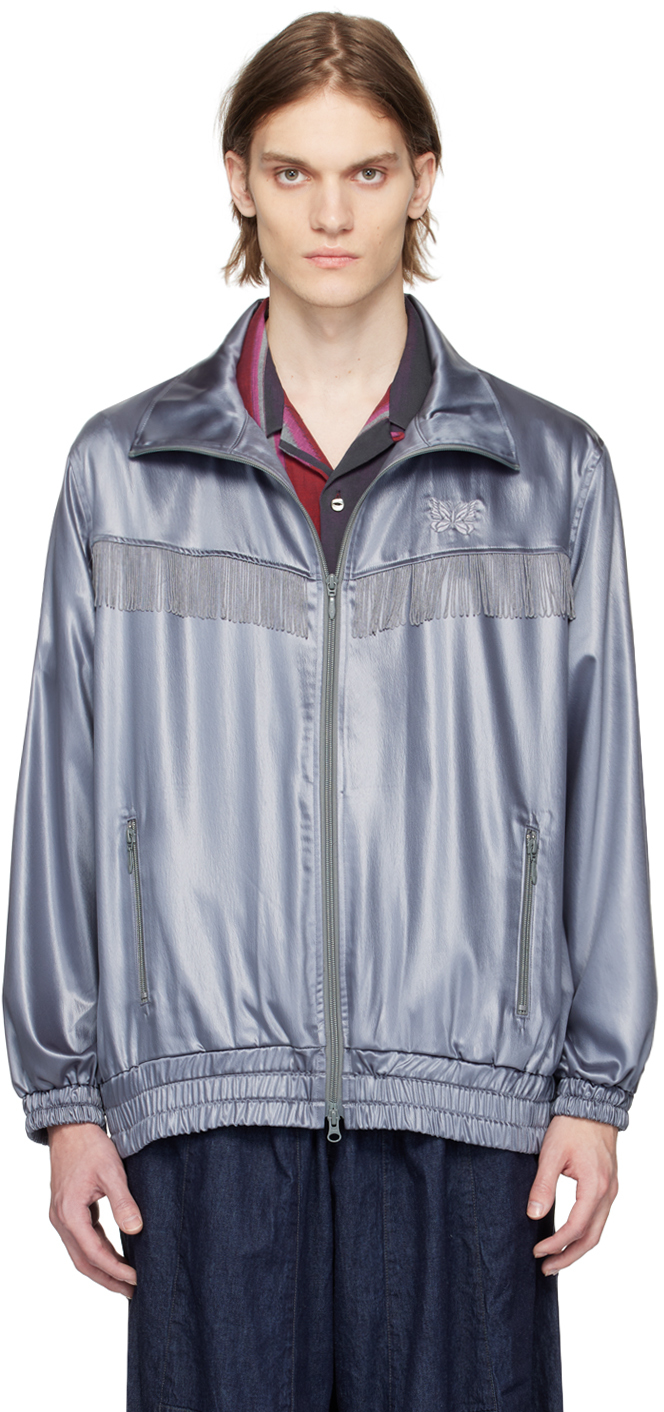 Needles 21SS Fring Jacket-Cruch Velor S-