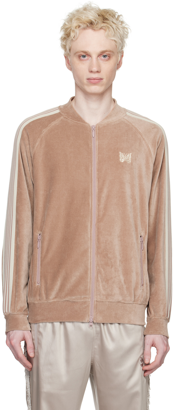 Pink R.C. Track Jacket by NEEDLES on Sale