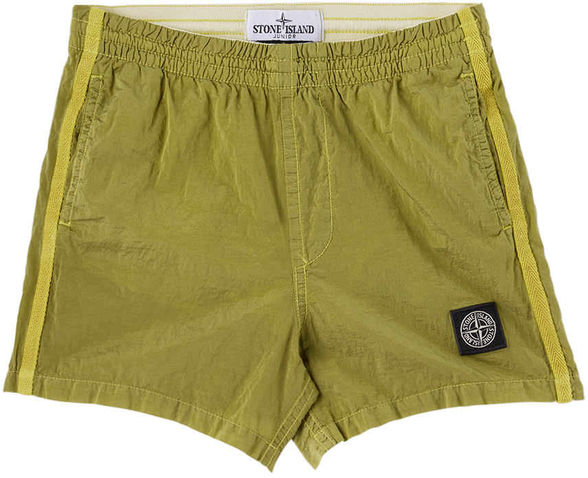 Stone island swim hot sale shorts green