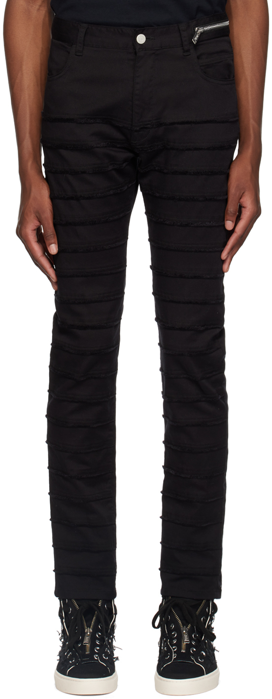 Undercoverism Black Paneled Jeans
