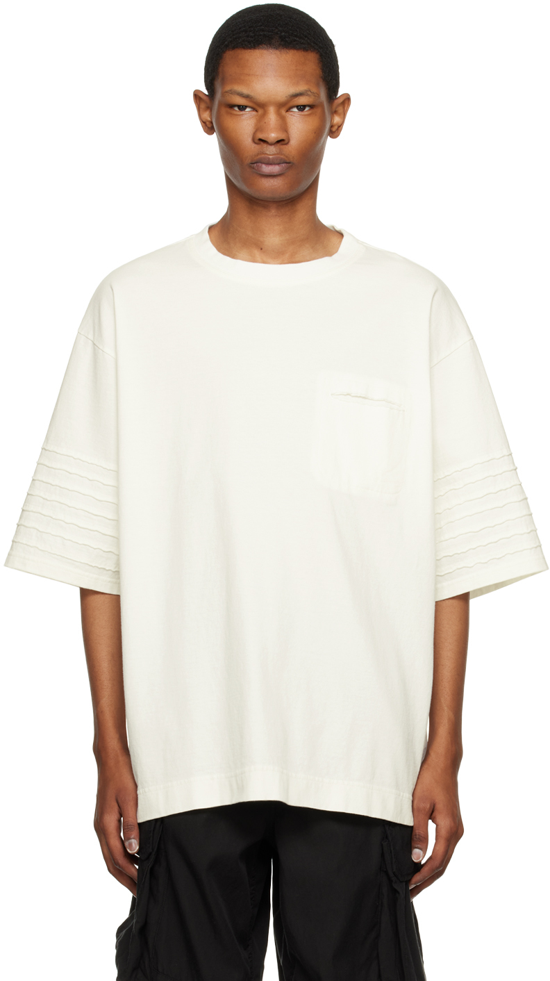 Undercoverism Off-white Oversized T-shirt In Off White