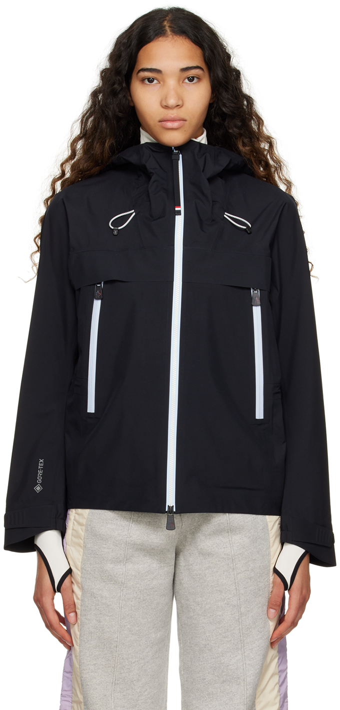 Shop Moncler Black Maules Jacket In 999 Black